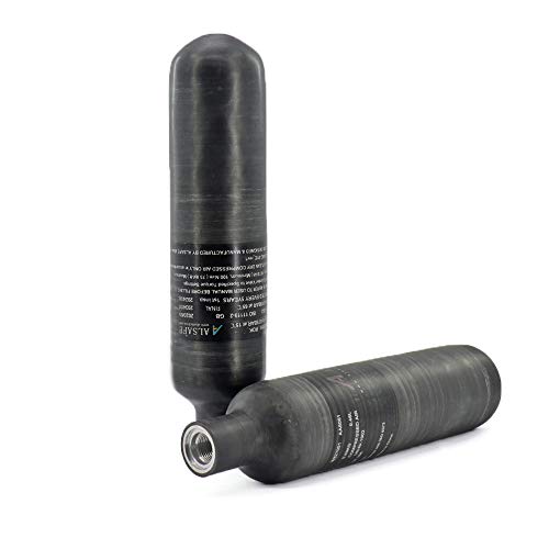 IORMAN 4500psi High Pressure Composite Cylinder Carbon Fiber PCP Paintball Air Tank (Empty Bottle) (0.58L CE Tank)