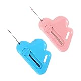Nähzubehör für Nähmaschine, 2 Stück Magnetische Nahtführung Magnetischer Nahtführer, Multifunktions Beratungstools Befestigungslehren Werkzeug Rosa und Blau