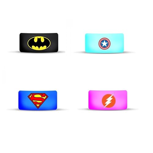 Vape Band Super Heros - Autour de la Vap - Protection en silicone pour votre Cigarette Electronique RTA RBA RDA - Mod Mécanique - Atomiseur reconstructible -...