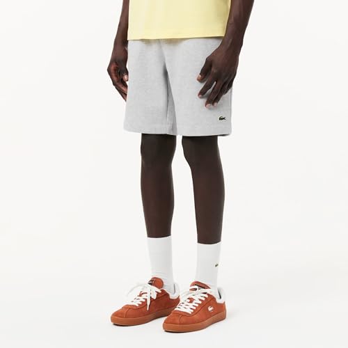 Lacoste Short Regular Fit Homme , Argent Chine, M