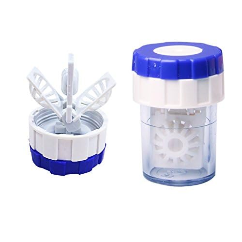 Visions India Spin & Clean Anti Bacetria Leak Proof Contact Lens Storage Case. (2 Pcs)-image-6