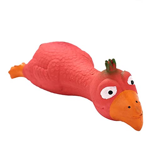 Petlicious & More Latex Material Animal Figure Toy Puppy Toy Squeaky Toy Small Dog Toy - Chicken (Size - 5 Inch) (B07R6J5VGJ) Amazon Price History, Amazon Price Tracker