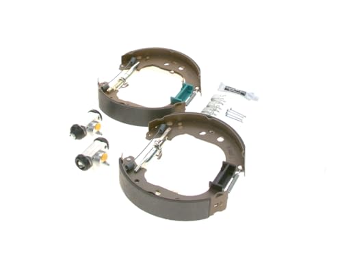 Bosch KS647 Kit Super Pro - Rear drum brake kit - 1 pre-assembled set, 2 wheel brake cylinders, 4 brake shoes