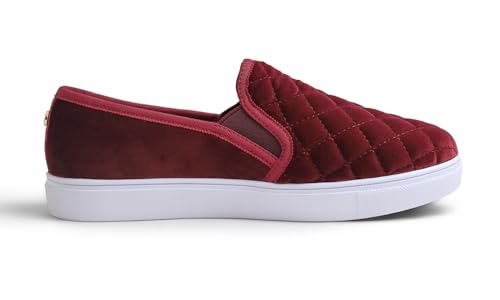 Image of FEVERSOLE Women's Casual Slip On Sneaker Comfort Quilted Loafer Flats
