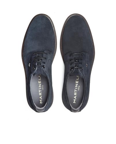 Martinelli Para Hombre. 1689-2889XA Zapatos De Piel Watford Marino (41), Plano, Cordones, Casual - 5