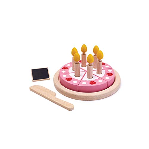 CZLSD Hölzernes Spiel-Nahrungsmittel-Set - Spielen Sie Spielküche - Holz, das Playset spielt