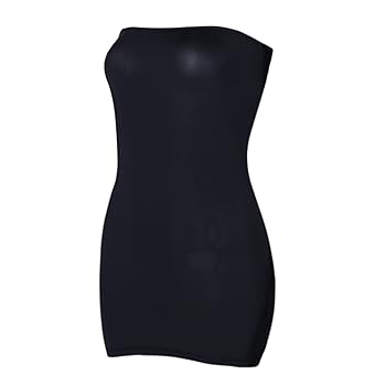 Amazon.com: Linjinx Women's Mesh See-Through Strapless Mini Amazon.com: Linjinx Women's Mesh See-Through Strapless Mini