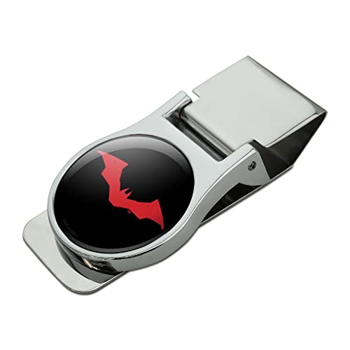GRAPHICS & MORE To The Batman Satin Chrome Plated Metal Money Clip