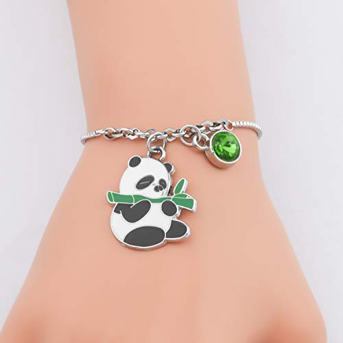 WSNANG Panda Bracelet - Bear Jewelry Charm for Animal Lovers and Friends3
