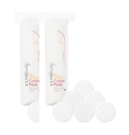 Ulta Beauty 2 pack Premium Round Cotton Pads Size 80 ct