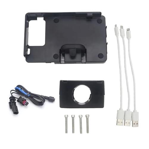 Support téléphone moto anti vibrations pour F800GS et R1200GS avec USB