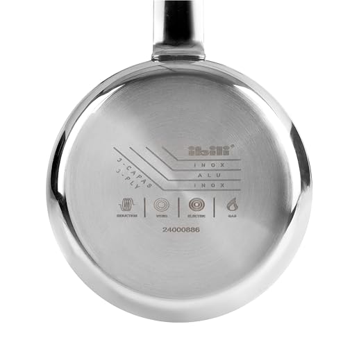 Imagen de IBILI - Sartén Blinis Tricapa Triply Natural 12 Cm