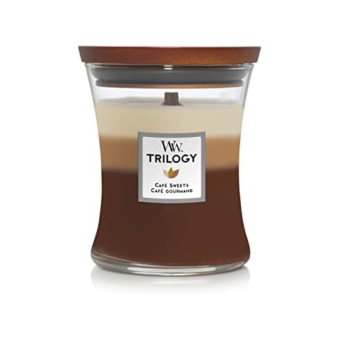 WoodWick Vela Aromática en Tarro Mediano Multicolor Café Sweets Cover