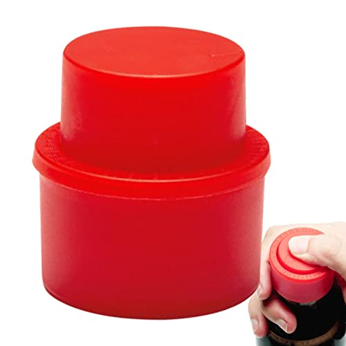 CENRF Ahorro de refrescos,Cubierta para Ahorro de refrescos,Guardián de Soda Fizz - Tapones Reutilizables para Cubiertas de Botellas de Bebidas, Tapas de latas de refresco, Cubiertas para Botellas