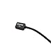 Shure WL93 Series Subminiature Condenser Lavalier Microphones,WL93- Black, with 4-Foot (1.2 m) Cable