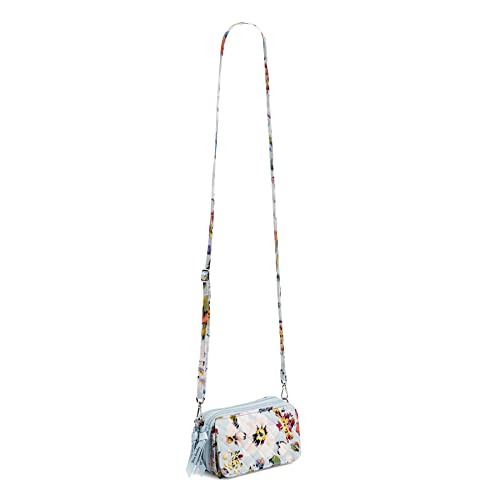 Image of Vera Bradley Women's Cotton All in One Crossbody Purse With RFID Protection