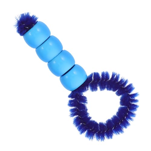 SHERCHPRY cepillo para limpiar el ombligo fregar mini objetivo limpiador cepillo de limpieza pincel herramientas de limpieza del ombligo cepillo de baño para el ombligo Educación física Azul