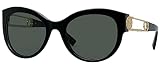  Versace Gafas de sol VE4389 GB1 / 87 Gafas de sol mujer color Negro gris tamaño de lente 55 mm