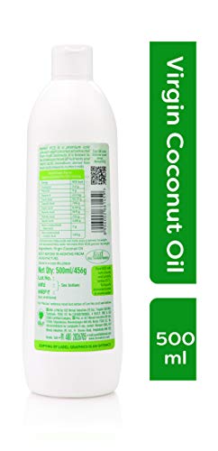 Image of Klf Nirmal Cold Pressed Virgin Coconut Oilm, 500 Ml & Nirmal Cold Pressed Virgin Coconut Oil | 250 Ml