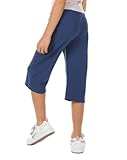Dykmod Mädchen 3/4 Capri Culotte Hose Weites Bein Jogginghose Leicht Sommer hk432 134 Jeans