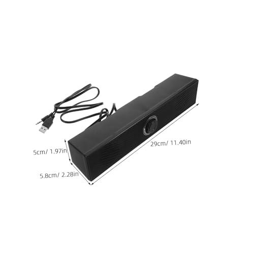 Altavoces para PC Ideales para Escritorio DOITOOL, Barra de Sonido Portátil de Espacio Reducido 2