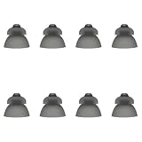 8 Cupole Power per Apparecchi Acustici RIC e Open Fit Compatibili con Signia e Phonak – Morbide in Silicone, Ricambio Auricolare Comfort Fit – Taglia M (11 mm))