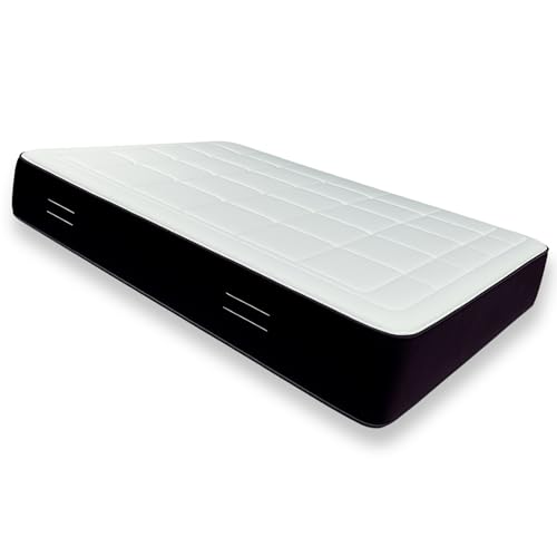 Colchón Ecológico ViscoSoja Vital Green 150x190 – Altura 29 cm – Muelles Ensacados 7 Zonas – Tejido Reciclado Saniguard – Transpirable – Antiácaros – En Caja – Sostenible – Hecho en España