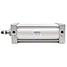Baomain Pneumatic Air Cylinder SC 100 x 200,PT 1/2,Bore 3.94 inch(100 mm),Stroke 7.87 inch(200mm),Dual Action 1 Mpa,for Industrial Machinery