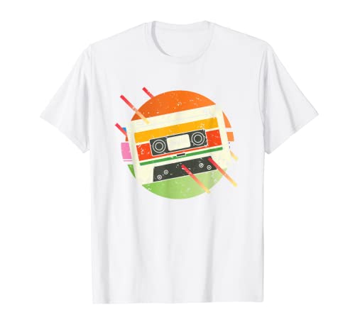 Vaporwave Estética 80s Cassette Retro Art 80 Música Camiseta