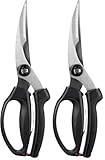 OXO Good Grips Spring-Loaded Poultry Shears,Black,(Pack of 2)