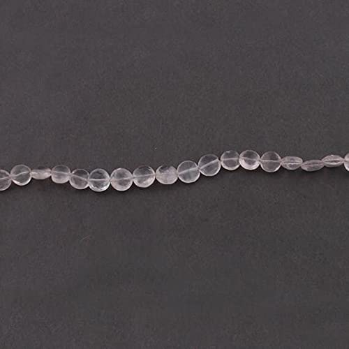 Quartz rose perles facettées 8mm pour créer un bracelet bohème romantique