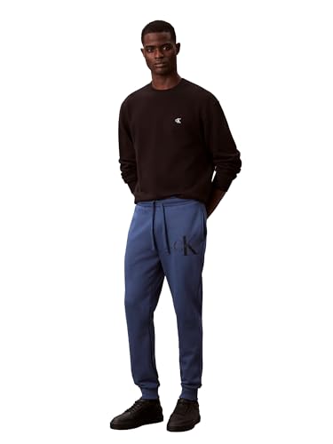 Calvin Klein Mens Monogram Logo Jogger Sweatpants