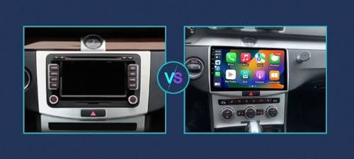 Radio de coche para VW Polo con Android Auto inalámbrico que elimina los cables del salpicadero 2