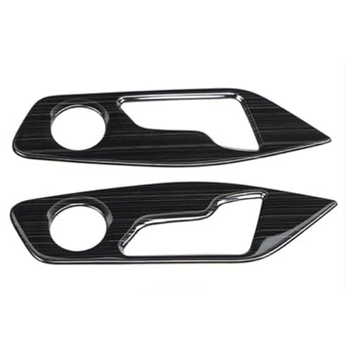 Pièces autocollantes pour boutons automatiques Q7 2016-2018 inserts de rechange noirs 2 pièces