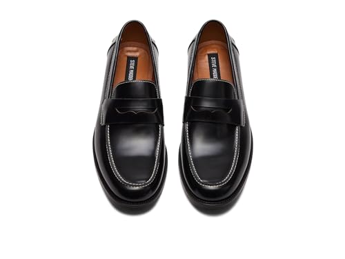 Mocasín Natan Penny Steve Madden para hombre en color negro talla 43 EU 2