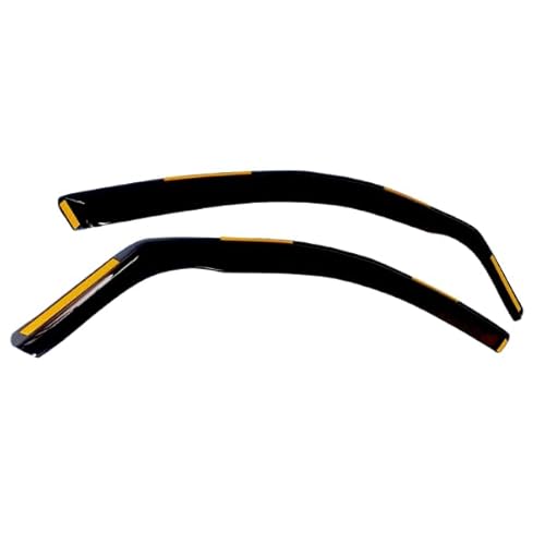 BWS Premium Wind Deflectors For Ford Fiesta mk7 3door hatchback 2008-2017 2-Pieces, Enhance Driving Comfort with Window Visors (UK Stock)