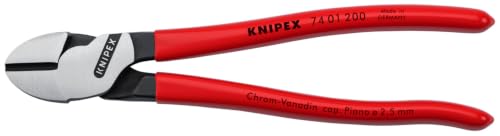 Knipex 74 01 200 SBA High-leverage diagonal cutters, 8 in.