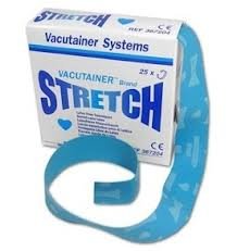 Garrot extensible vacutainer sans latex B-D matériel prélèvement sanguin