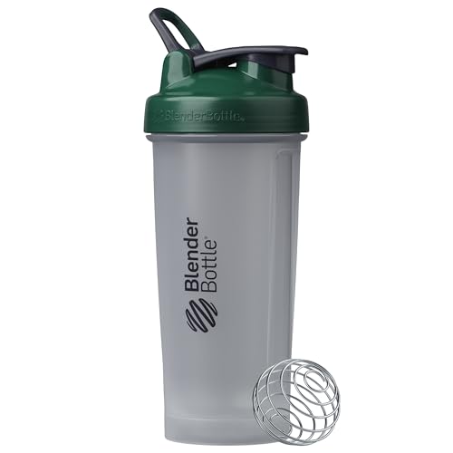 Image of BlenderBottle Classic V2 Shaker Bottle Perfect for Protein Shakes and Pre Workout, 28 oz, Green