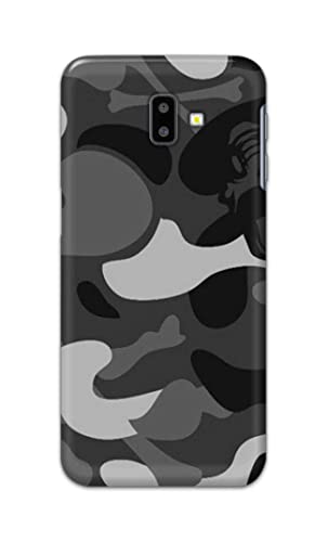 Image of Printed Hard Back Cover Case for Samsung Galaxy J6 Plus | Samsung J6+ Back Cover (Army Pattern) -1302
