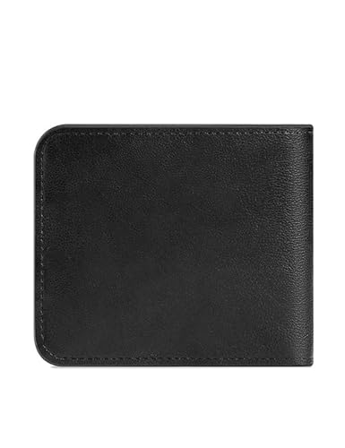 Mens Rfid Wallet, Slim Credit Card Wallet for Men, Leather Bifold Cash Laddies Wallet with Zipper Coin Pocket & ID Window2