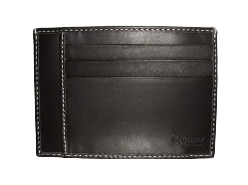 Luxury Handmade Authentic Italian Leather Credit Card Holder (Brown)