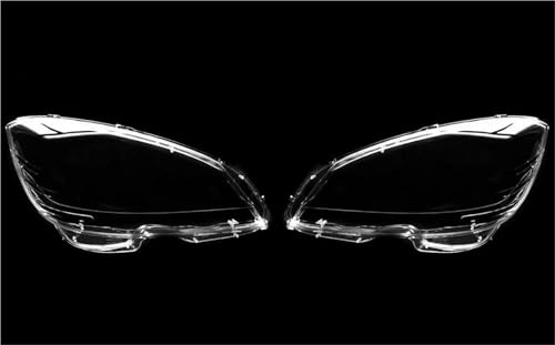 Coque de lampe frontale Mercedes W204 protection polycarbonate anti-jaunissement pour phares