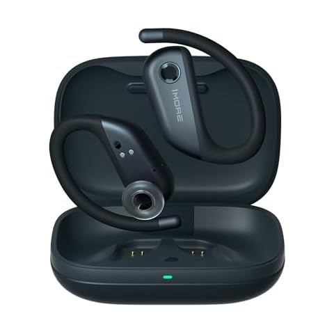 1MORE S50 Fit Open Earbuds, Open-Ear Wireless Bluetooth Headphones (Gray) Cover