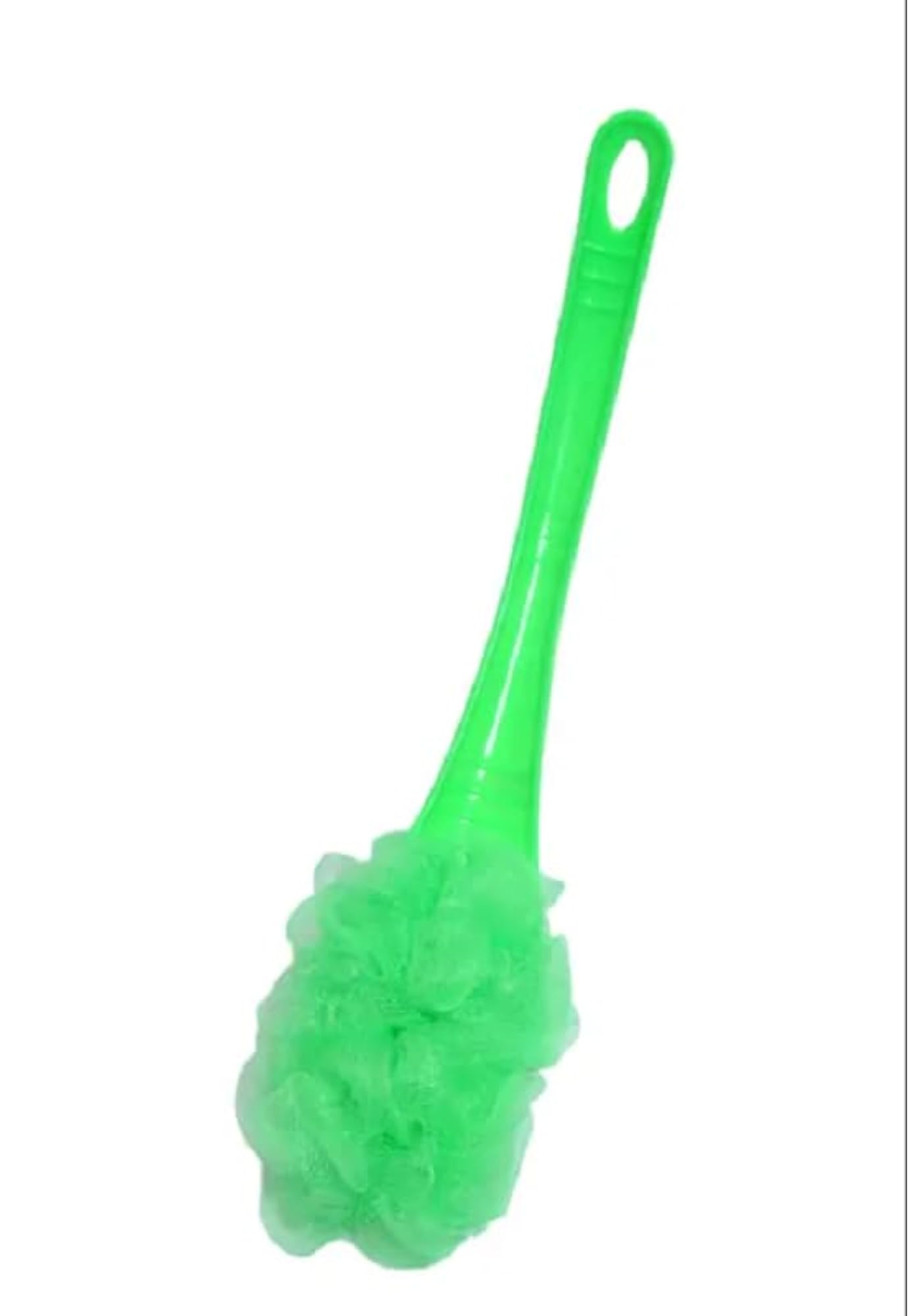 Back Scrubber for Shower with Loofah on a Stick