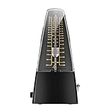 Gran asistente para la práctica del instrumento musical: ritmo preciso, sonido claro y ruidoso, por ayudarlo a mejorar su sentido de ritmo y tempo, adecuado para los principiantes del instrumento musical.