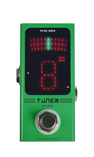 Chromatic Guitar Tuner Pedal with LED Display