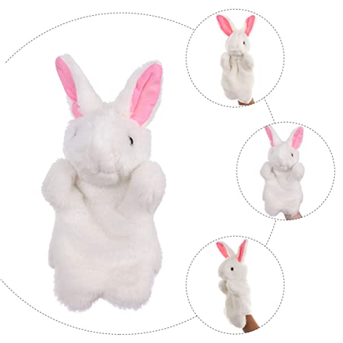 Toyvian 1 Unidade Brinquedo De Pelúcia Fantoche De Luva Fantoche De Coelho Brinquedo De Fingir Fanto