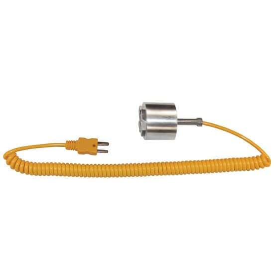 Digi-Sense Type-K Dropping/Magnetic Probe 1.5 L Mini-Connector, Exposed 5ft Coil Cord