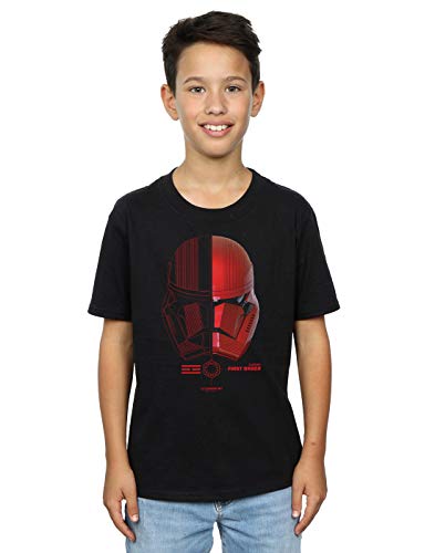 Image of Star Wars The Rise of Skywalker Sith Trooper Helmet Boys T-Shirt Black 7-8 Years